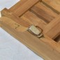 vidaXL Juego de comedor de jardín clase B 7 piezas madera maciza teca vidaXL Juego de comedor de jardín clase B 7 piezas madera maciza teca