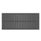 vidaXL Cabecero de cama de pared madera maciza pino gris 204x3x90 cm vidaXL Cabecero de cama de pared madera maciza pino gris 204x3x90 cm