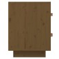 vidaXL Mesita de noche madera maciza de pino marrón miel 40x34x45 cm vidaXL Mesita de noche madera maciza de pino marrón miel 40x34x45 cm