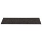 vidaXL Alfombrilla autoadhesiva escalera 15 uds marrón 76x20 cm vidaXL Alfombrilla autoadhesiva escalera 15 uds marrón 76x20 cm