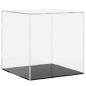 vidaXL Caja de exposición acrílico transparente 30x30x30 cm vidaXL Caja de exposición acrílico transparente 30x30x30 cm