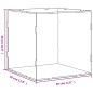 vidaXL Caja de exposición acrílico transparente 30x30x30 cm vidaXL Caja de exposición acrílico transparente 30x30x30 cm