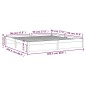 vidaXL Estructura de cama madera maciza blanco 200x200 cm vidaXL Estructura de cama madera maciza blanco 200x200 cm