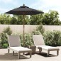 vidaXL Sombrilla de jardín con poste de madera negro 196x231 cm vidaXL Sombrilla de jardín con poste de madera negro 196x231 cm