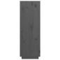 vidaXL Aparador alto de madera maciza de pino gris 89x40x116,5 cm vidaXL Aparador alto de madera maciza de pino gris 89x40x116,5 cm