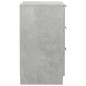 vidaXL Mesitas de noche 2 unidades color gris hormigón 40x36x65 cm vidaXL Mesitas de noche 2 unidades color gris hormigón 40x36x65 cm