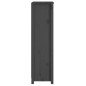 vidaXL Estantería madera maciza de pino gris 50 x 35 x 125,5 cm vidaXL Estantería madera maciza de pino gris 50 x 35 x 125,5 cm