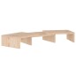 vidaXL Soporte para monitor madera maciza de pino 60x24x10,5 cm vidaXL Soporte para monitor madera maciza de pino 60x24x10,5 cm