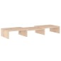 vidaXL Soporte para monitor madera maciza de pino 60x24x10,5 cm vidaXL Soporte para monitor madera maciza de pino 60x24x10,5 cm