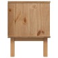 vidaXL Mueble TV OTTA madera maciza pino marrón blanco 113,5x43x57 cm vidaXL Mueble TV OTTA madera maciza pino marrón blanco 113,5x43x57 cm