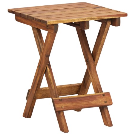 vidaXL Soporte para plantas de madera maciza de acacia 30x30x38 cm  