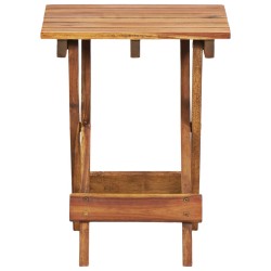 vidaXL Soporte para plantas de madera maciza de acacia 30x30x38 cm  