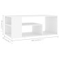 vidaXL Mesa de centro madera contrachapada blanco 100x50x40 cm vidaXL Mesa de centro madera contrachapada blanco 100x50x40 cm