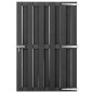vidaXL Puerta de jardín de WPC gris 100x150 cm vidaXL Puerta de jardín de WPC gris 100x150 cm