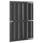 vidaXL Puerta de jardín de WPC gris 100x150 cm vidaXL Puerta de jardín de WPC gris 100x150 cm