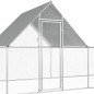 vidaXL Gallinero acero galvanizado 14x2x2 m vidaXL Gallinero acero galvanizado 14x2x2 m