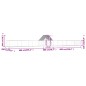 vidaXL Gallinero acero galvanizado 14x2x2 m vidaXL Gallinero acero galvanizado 14x2x2 m