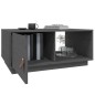 vidaXL Mesa de centro de madera maciza de pino gris 80x50x35,5 cm vidaXL Mesa de centro de madera maciza de pino gris 80x50x35,5 cm