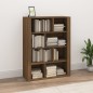 vidaXL Aparador de madera contrachapada marrón roble 80x30x106 cm vidaXL Aparador de madera contrachapada marrón roble 80x30x106 cm
