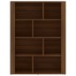 vidaXL Aparador de madera contrachapada marrón roble 80x30x106 cm vidaXL Aparador de madera contrachapada marrón roble 80x30x106 cm