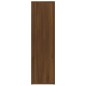 vidaXL Aparador de madera contrachapada marrón roble 80x30x106 cm vidaXL Aparador de madera contrachapada marrón roble 80x30x106 cm