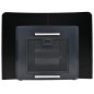 vidaXL Campana extractora pared 60 cm acero inoxidable 756 m³/h negro vidaXL Campana extractora pared 60 cm acero inoxidable 756 m³/h negro