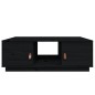 vidaXL Mesa de centro de madera maciza de pino negro 100x50x35 cm vidaXL Mesa de centro de madera maciza de pino negro 100x50x35 cm