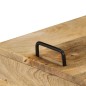 vidaXL Mesita de noche madera maciza de mango 40x34x47 cm vidaXL Mesita de noche madera maciza de mango 40x34x47 cm
