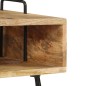 vidaXL Mesita de noche madera maciza de mango 40x34x47 cm vidaXL Mesita de noche madera maciza de mango 40x34x47 cm