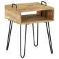 vidaXL Mesita de noche madera maciza de mango 40x34x47 cm vidaXL Mesita de noche madera maciza de mango 40x34x47 cm