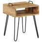 vidaXL Mesita de noche madera maciza de mango 40x34x47 cm vidaXL Mesita de noche madera maciza de mango 40x34x47 cm