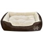 vidaXL Cama para perro con cojín acolchado talla XL vidaXL Cama para perro con cojín acolchado talla XL