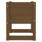 vidaXL Jardinera madera maciza de pino marrón miel 40x40x52,5 cm vidaXL Jardinera madera maciza de pino marrón miel 40x40x52,5 cm