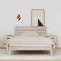 vidaXL Mesitas de noche 2 uds madera maciza de pino 40x34x55 cm vidaXL Mesitas de noche 2 uds madera maciza de pino 40x34x55 cm