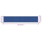 vidaXL Toldo lateral retráctil de jardín azul 117x600 cm vidaXL Toldo lateral retráctil de jardín azul 117x600 cm