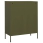 vidaXL Armario de almacenamiento acero verde oliva 80x35x101,5 cm vidaXL Armario de almacenamiento acero verde oliva 80x35x101,5 cm