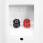 vidaXL Altavoces estéreo de pared 2 uds blanco interior exterior 100 W