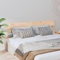 vidaXL Cabecero de cama madera maciza de pino gris 204x3x81 cm vidaXL Cabecero de cama madera maciza de pino gris 204x3x81 cm