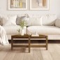 vidaXL Mesa de centro madera maciza de pino marrón miel 87x48x35 cm vidaXL Mesa de centro madera maciza de pino marrón miel 87x48x35 cm