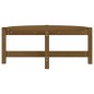 vidaXL Mesa de centro madera maciza de pino marrón miel 87x48x35 cm vidaXL Mesa de centro madera maciza de pino marrón miel 87x48x35 cm