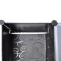 vidaXl Armario modular 14 compartimentos negro y blanco 37x146x180,5cm vidaXl Armario modular 14 compartimentos negro y blanco 37x146x180,5cm