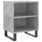 vidaXL Mesitas de noche 2 uds madera gris hormigón 40x30x50 cm vidaXL Mesitas de noche 2 uds madera gris hormigón 40x30x50 cm