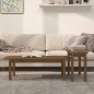 vidaXL Juego de mesas de centro 2 pzas madera maciza pino marrón miel vidaXL Juego de mesas de centro 2 pzas madera maciza pino marrón miel