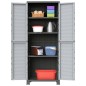 vidaXL Armario de plástico 68x39x171,5 cm vidaXL Armario de plástico 68x39x171,5 cm