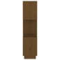 vidaXL Estantería/divisor espacios madera pino marrón miel 51x25x101cm