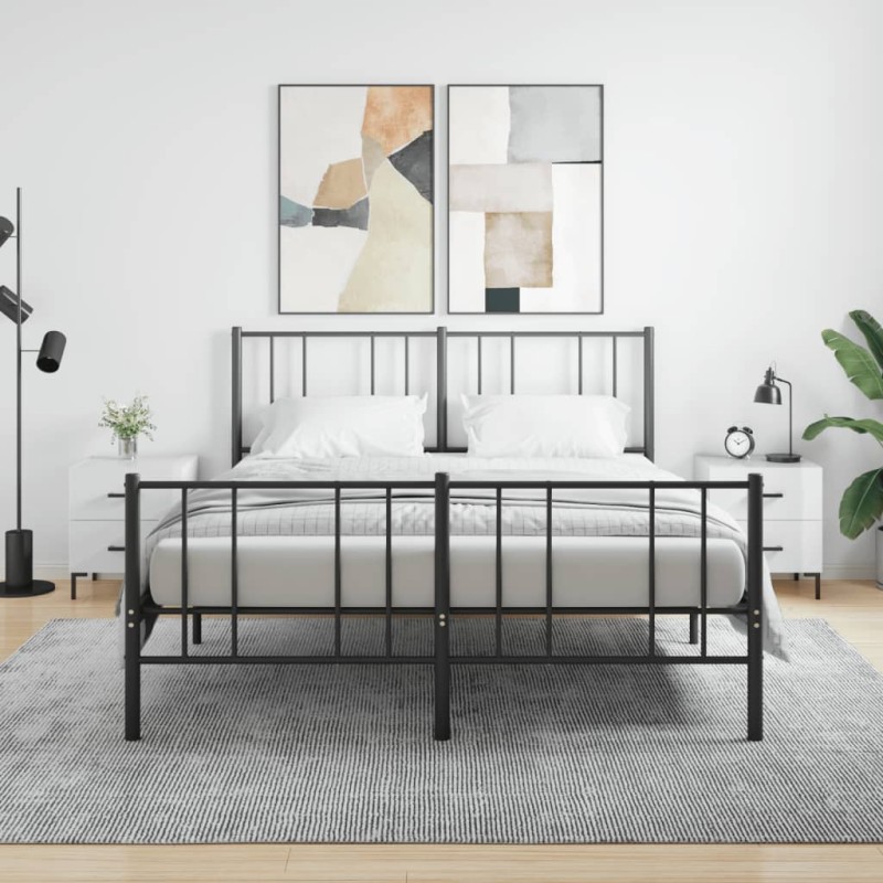 vidaXL Mesita noche 2 uds madera ingeniería blanco brillo 40x35x47,5cm vidaXL Mesita noche 2 uds madera ingeniería blanco brillo 40x35x47,5cm