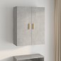 vidaXL Armario colgante de pared gris hormigón 69,5x34x90 cm vidaXL Armario colgante de pared gris hormigón 69,5x34x90 cm