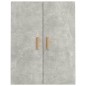 vidaXL Armario colgante de pared gris hormigón 69,5x34x90 cm vidaXL Armario colgante de pared gris hormigón 69,5x34x90 cm