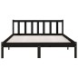 vidaXL Estructura de cama madera maciza de pino King Size 150x200 cm vidaXL Estructura de cama madera maciza de pino King Size 150x200 cm