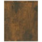 vidaXL Estantería/mueble de TV madera roble ahumado 143x30x36 cm vidaXL Estantería/mueble de TV madera roble ahumado 143x30x36 cm